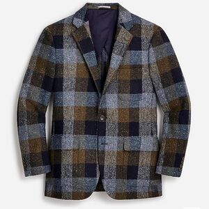 JCrew Men’s Blazer. Ludlow Slim-fit blazer in Irish Donegal wool, Size 38S
